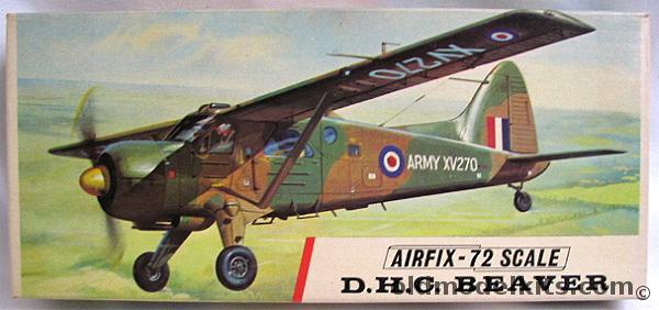 Airfix 1/72 DHC-2 Beaver - USAF Or RAF - Floats / Skis / Wheels - Type 3 Logo Issue, 397 plastic model kit